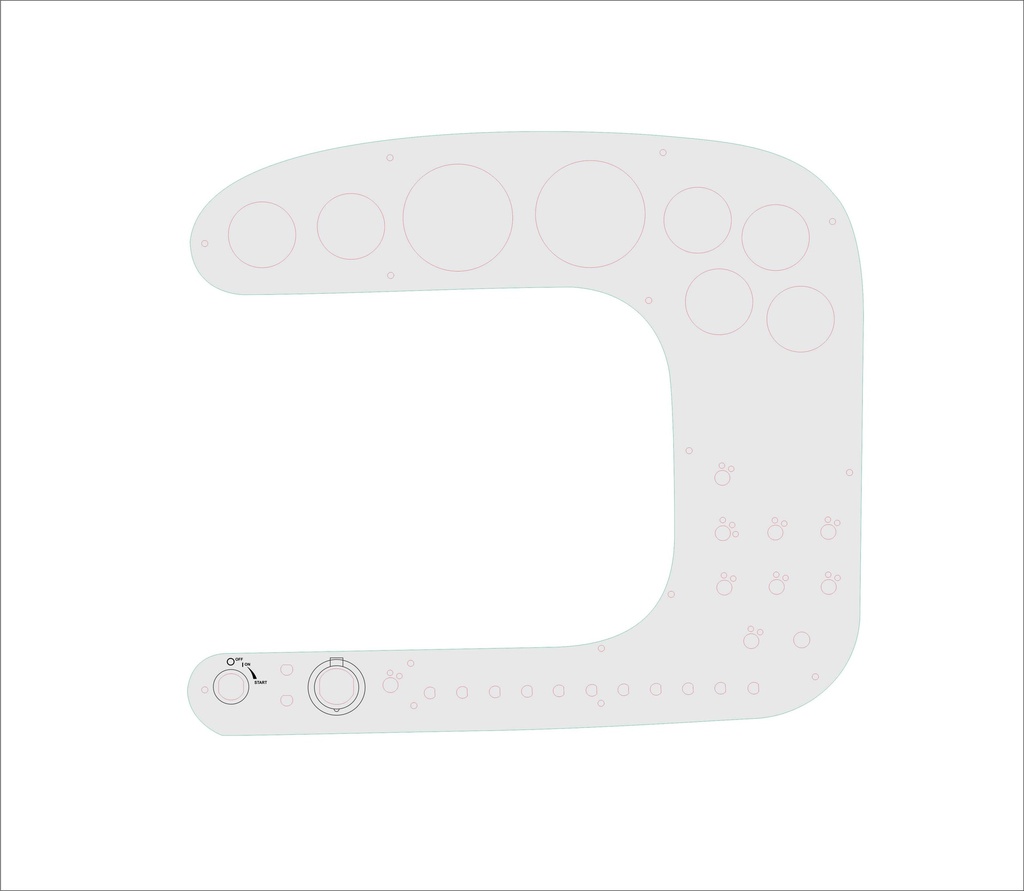 Monterey 262 Instrument Panel - 2002(ish)