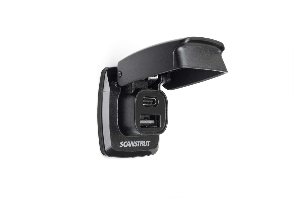 Scanstrut Dual USB-A USB-C Charge Port Socket