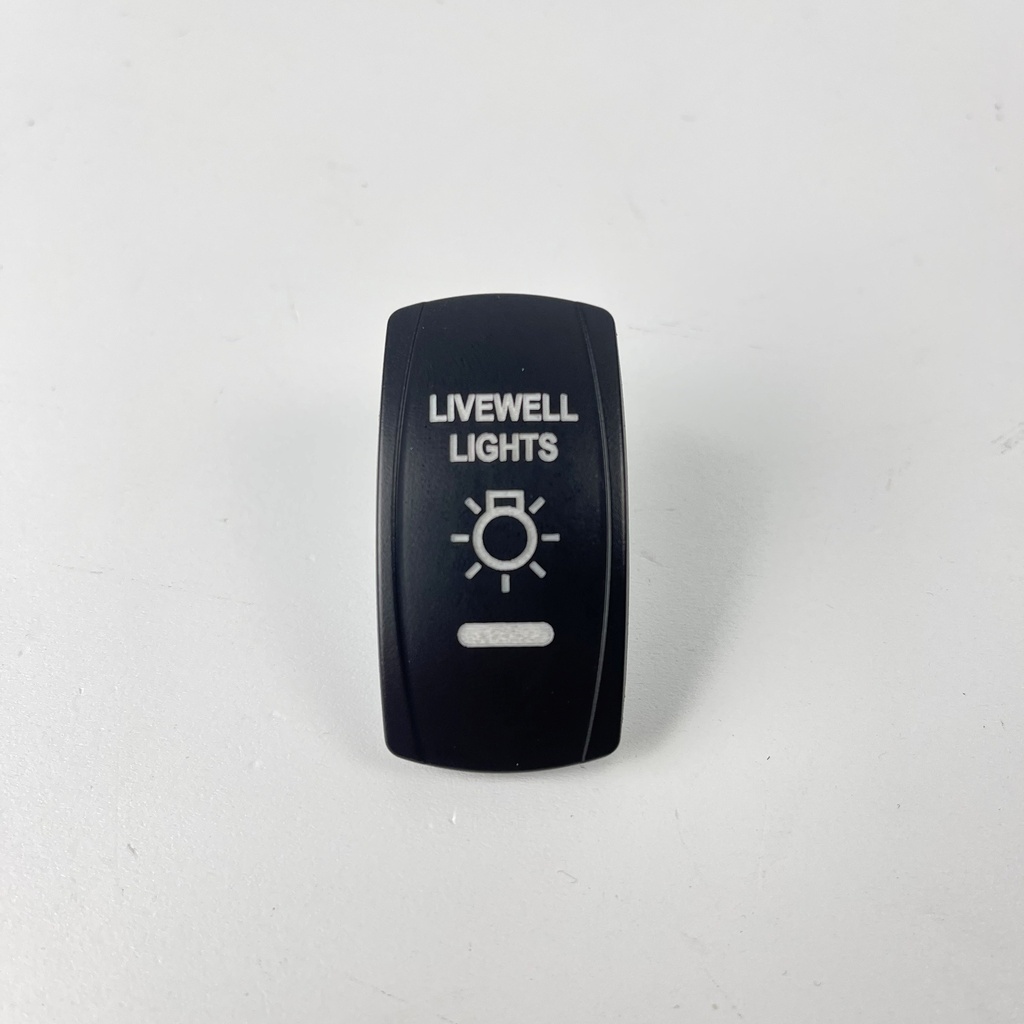 C5 Engraved Actuator/Cover : LIVEWELL LTS