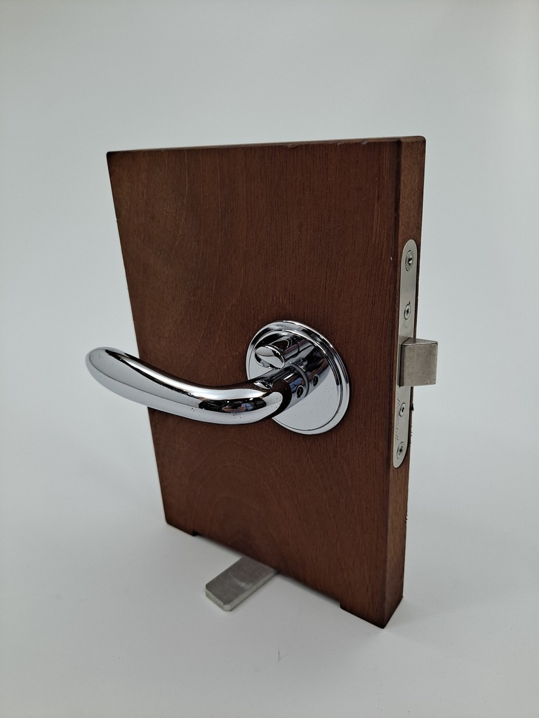 Mobella McCoy Portofino Chrome - Swing Door Lockset - Kit