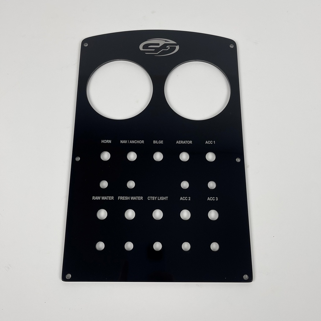 Sea Fox 246 CC Dash Instrument Panel - 2015