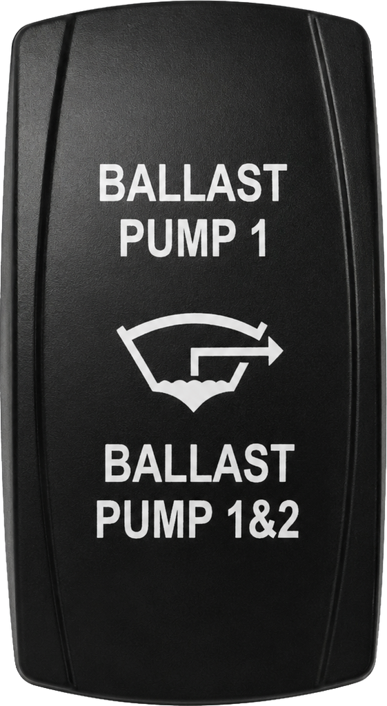 C5 Engraved Actuator/Cover : Ballast Pump 1,1&2 