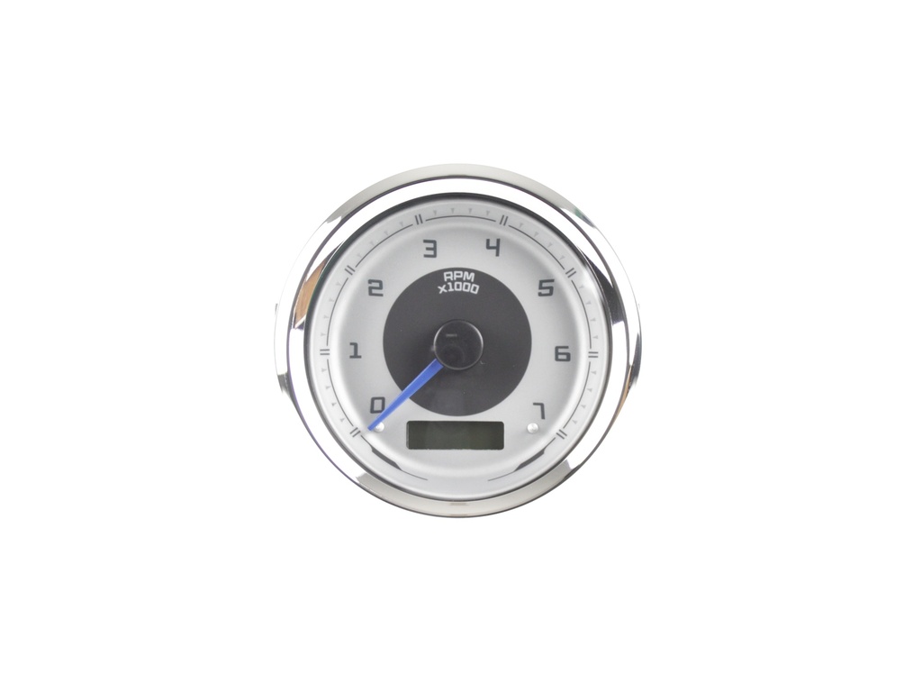 Smokercraft Veethree Marine Tachometer w/Hourmeter, 7K, 3" 781822PDFB 