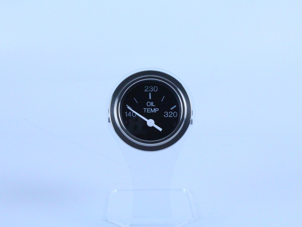Heavy Duty Veethree Marine Oil Temp, Electrical, 140-320F, 2" 