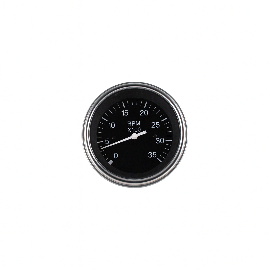 Heavy Duty Tach, Electrical, Diesel Mag.P/u, 3.5K, 3" 