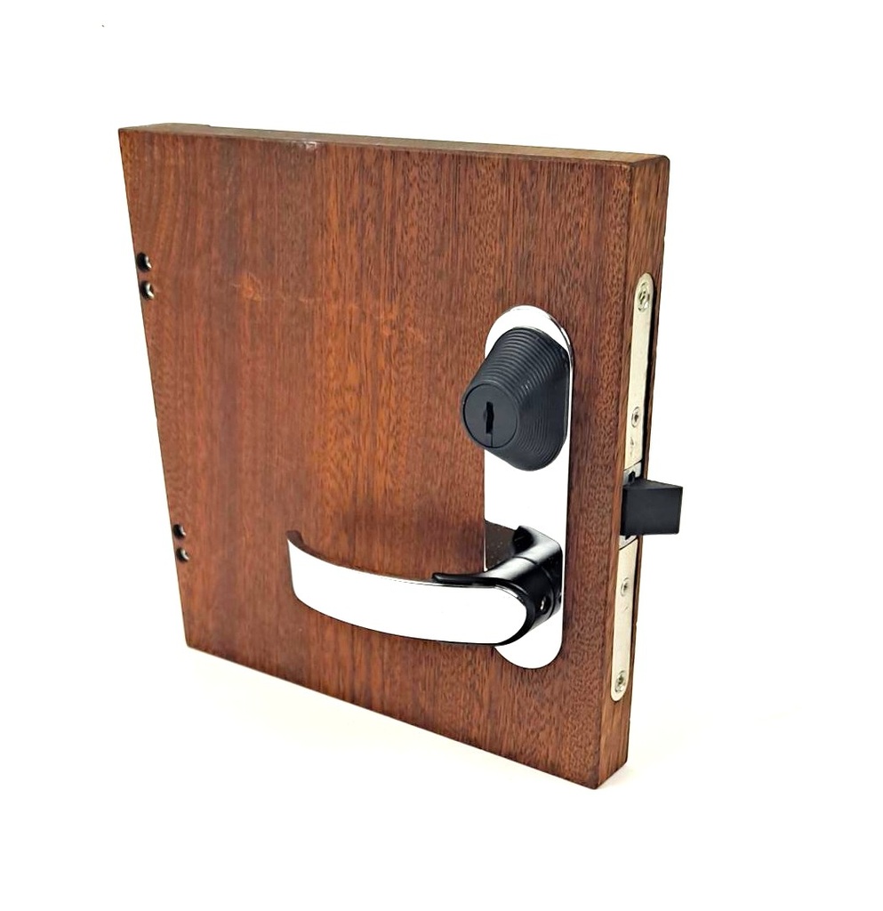 Mobella Offshore Mortise Swing Door latch, Chrome, Keylocking, Choose Options