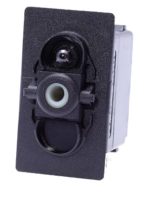 V4D1 Carling On/On Single Pole, 1 Independent Clear Lamp Rocker Switch