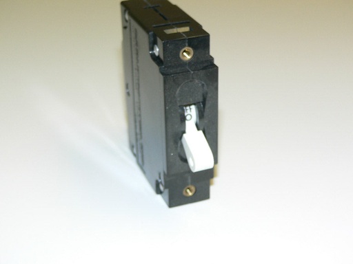 [ELC-005007] Carling Circuit Breaker TOGGLE WHITE rectangle cutout 50 Amp CA1-B0-34-650-111-C, 10-24 studs