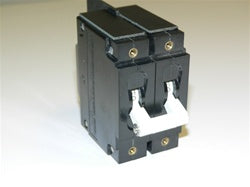 [ELC-005020] Carling Circuit Brkr TOGGLE DP WHITE ign protected rect. cutout 30 Amp CA2-B0-34-630-11A-I