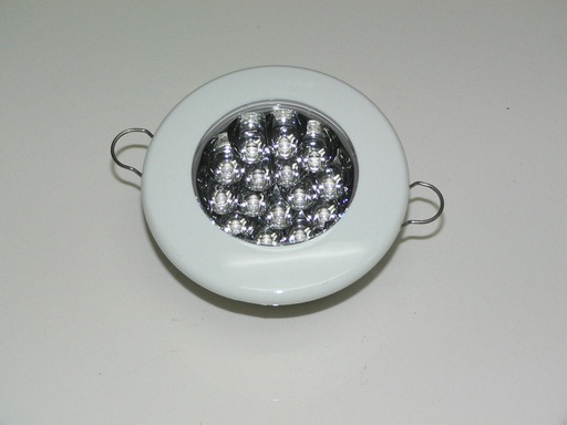[ELC-006711] Barnegat Flush Mount Light, Clear lens, Blue LED, Tension Mount. QL-CL-TM-LED-B