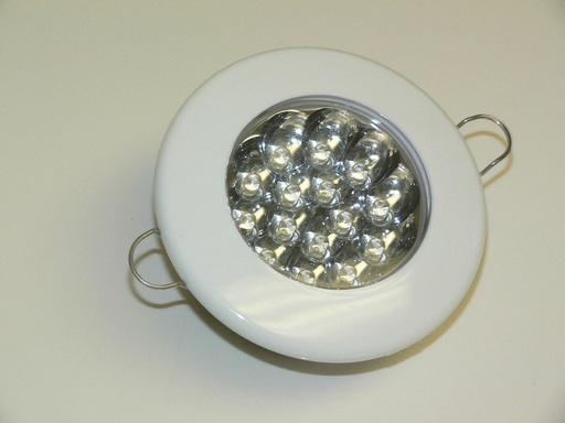 [ELC-006712] Barnegat Flush Mount Light, Clear lens, White LED, Tension Mount. QL-CL-TM-LED-W