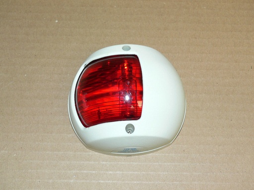 [ELC-007207] Perko Off white plastic Port side light for sea ray 400/480 Sedan Bridge