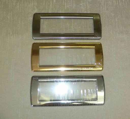 Vimar Rondo Cover Plate, 6 Module Round Corners