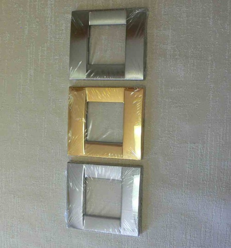 Vimar Classica Cover Plate, 1 or 2 Module Square Corners