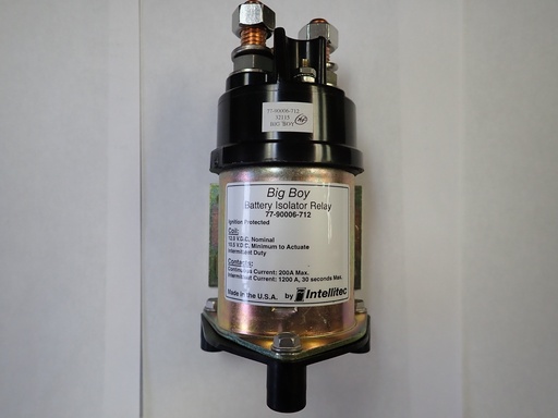 [ELC-007950] Intellitec 200 amp "Big Boy" Battery Isolator Relay 12 Volt