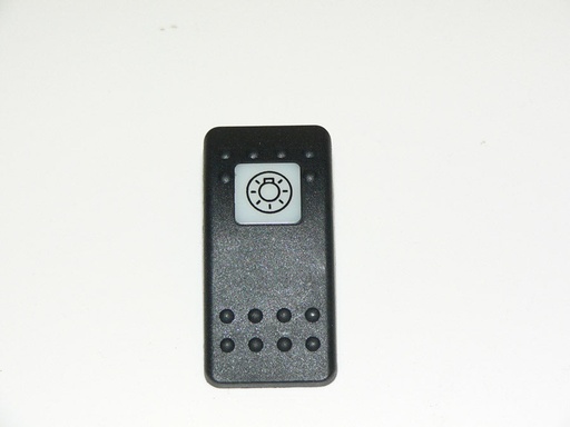[ELC-008009] C2-AL Carling Contura II rocker switch actuator - Lights 2