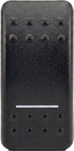 [ELC-008010] C2-AM Carling Contura II rocker switch actuator - Soft Single Clear lens