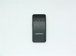 [ELC-008010] C2-AM Carling Contura II rocker switch actuator - Soft Single Clear lens