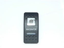 [ELC-008013] C2-AQ Carling Contura V series rocker switch actuator - Macerator Text