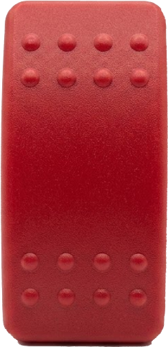 [ELC-008019] C2-AY Carling Contura II V series rocker switch actuator - RED w/no lens