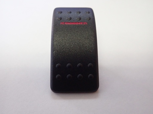 [ELC-008020] C2-AZ Carling Contura II rocker switch actuator - Single Red Lens