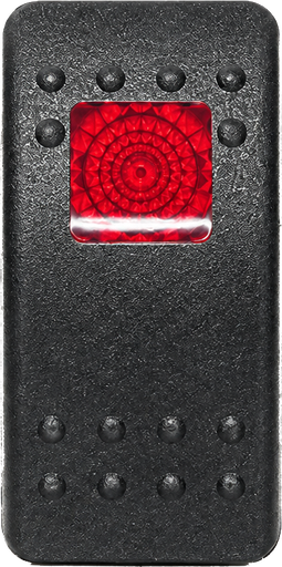 [ELC-008028] C2-S Carling Contura 2 Actuator - Black with Red Box Lens