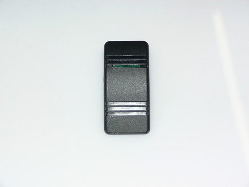 [ELC-008043] C3-AU Carling Contura V series rocker switch actuator - Single Green Lens