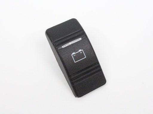 [ELC-008047] C3-B Carling Contura III V series rocker switch actuator - Black w/ Battery logo