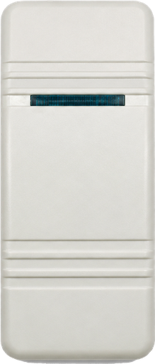 [ELC-008052] C3-G Carling Contura III V series rocker switch actuator - White with blue lens