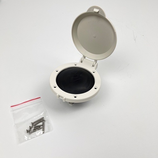 [ELC-008900] Foot Switch & Cover for Windlass - White - SPA-10504K