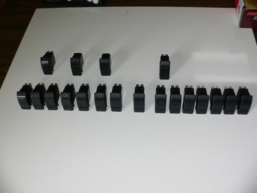 440 Express Bridge 1997 ish SWITCH kit including Covers/Actuators