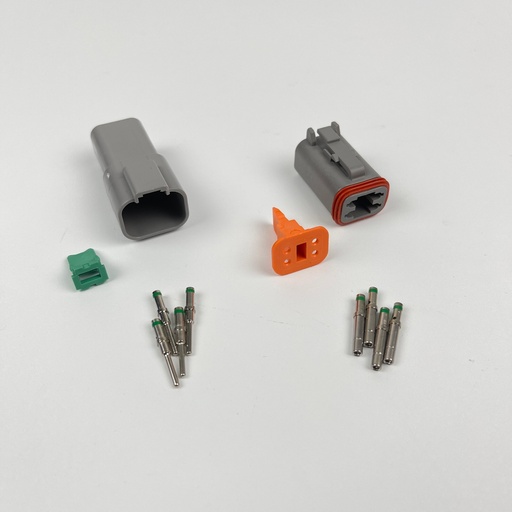 [ELC-ASSY-050502] Deutsch Style Connector Set (4 Position)