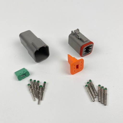 [ELC-ASSY-050503] Deutsch Style Connector Set (6 Position)