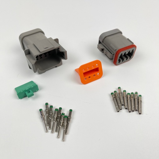 [ELC-ASSY-050504] Deutsch Style Connector Set (8 Position)
