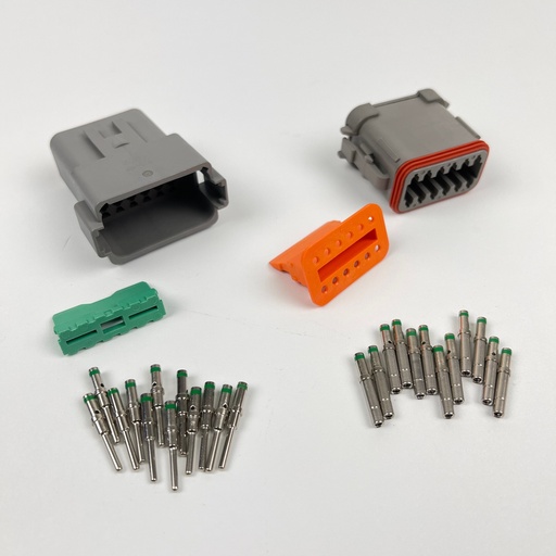 [ELC-ASSY-050505] Deutsch Style Connector Set (12 Position)