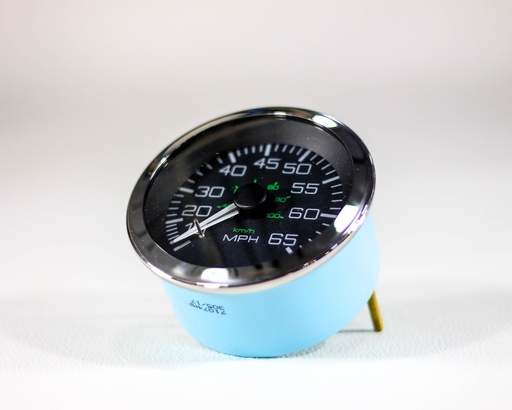 [GAU-001005] SPEEDO-12 Volt Sea Ray replacement gauge, 3" Speedometer 10-65mph. 71074MF