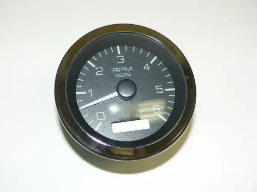 [GAU-001020] TACH-12 Volt Sea Ray replacement gauge, 6000 rpm Tachometer 3" gas engines 69832