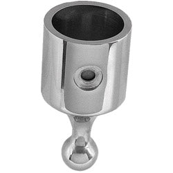 [HDW-000003] F11-0177A SS Ball & Socket Top Cap for 7/8" bimini tops
