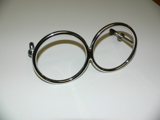 [HDW-000102] Stainless Steel double ring Cup Drink Holder- closed rings