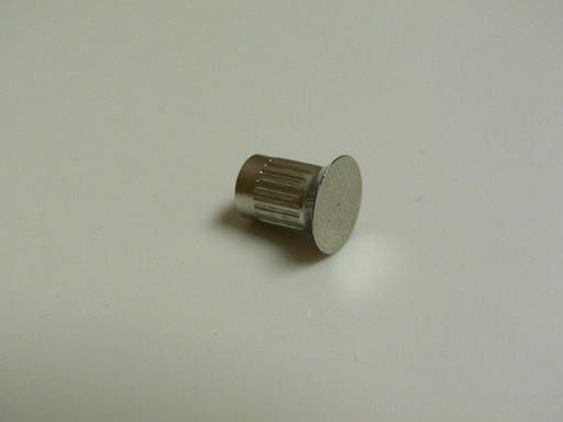 [HDW-001010] Flush Press-In Flat Barrel Nut for Acrylic Doors, Hatches, and Panels 10-24 x 3/8"
