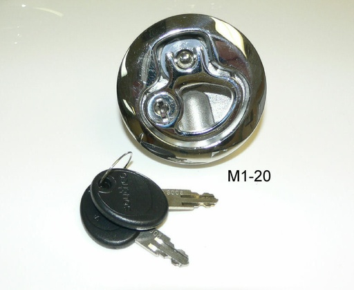 [HDW-002904] Southco 2" Locking compression latch.  M1-20 Series