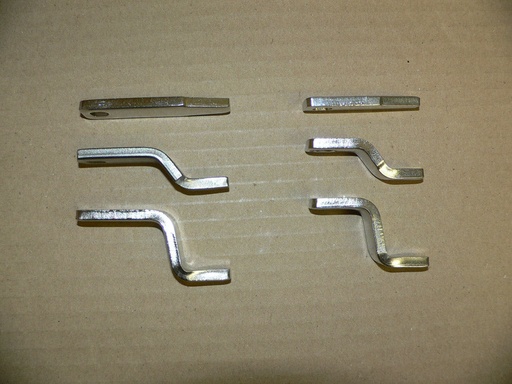 [HDW-002909] M1-20 series accessory parts - PAWLS/CAMS Short Deep Offset Pawl for 2" compression latch. M1-520-79-4 BBG# 1781445