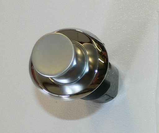 [HDW-003525] Southco Point Latch Push to Close Oval Perpendicuar Chrome/satin