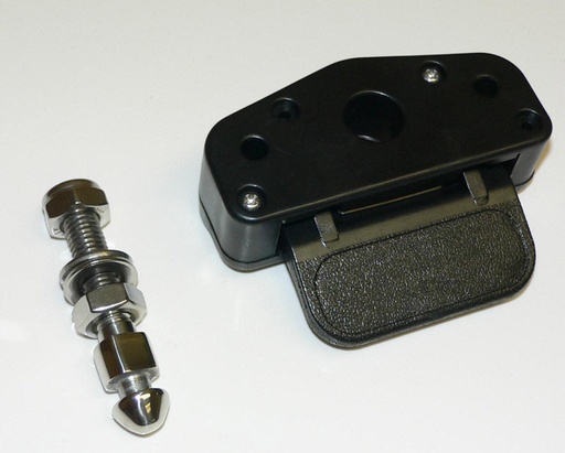 [HDW-003546] Sundeck Sunpad latch w/ss lock pin - black