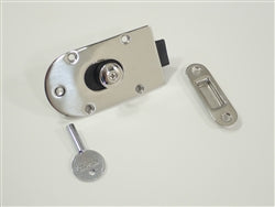 [HDW-003567] Southco Orcas stainless steel LOCKING Swing Door Latch