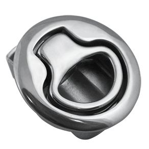 Southco M1 push to close slam latch, non-locking medium size - Stainless Steel