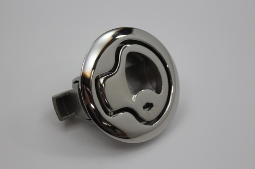 Southco M1 push to close slam latch, medium size, key locking, Stainless Steel