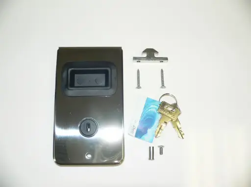 [HDW-003714] Mobella MF Flush entry door lockset - Stainless Steel 5-1/4"