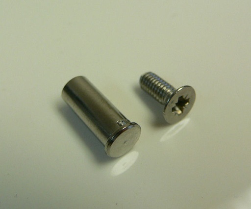 [HDW-003724] MF-7416 Flush Installation Screw-Bright for MF Flush Latch