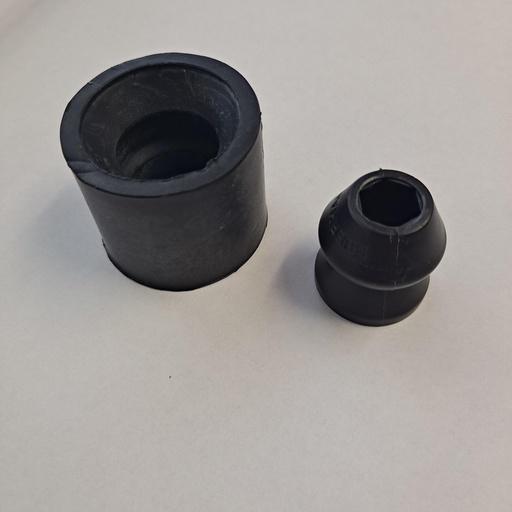 [HDW-004147] 2 piece Black Ball and Socket Hatch/door holder